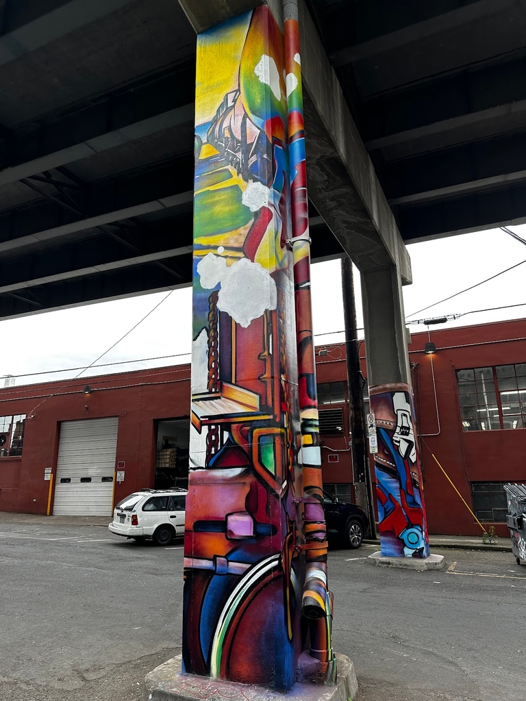 Hawthorne Boulevard Murals (Source: Google Maps)