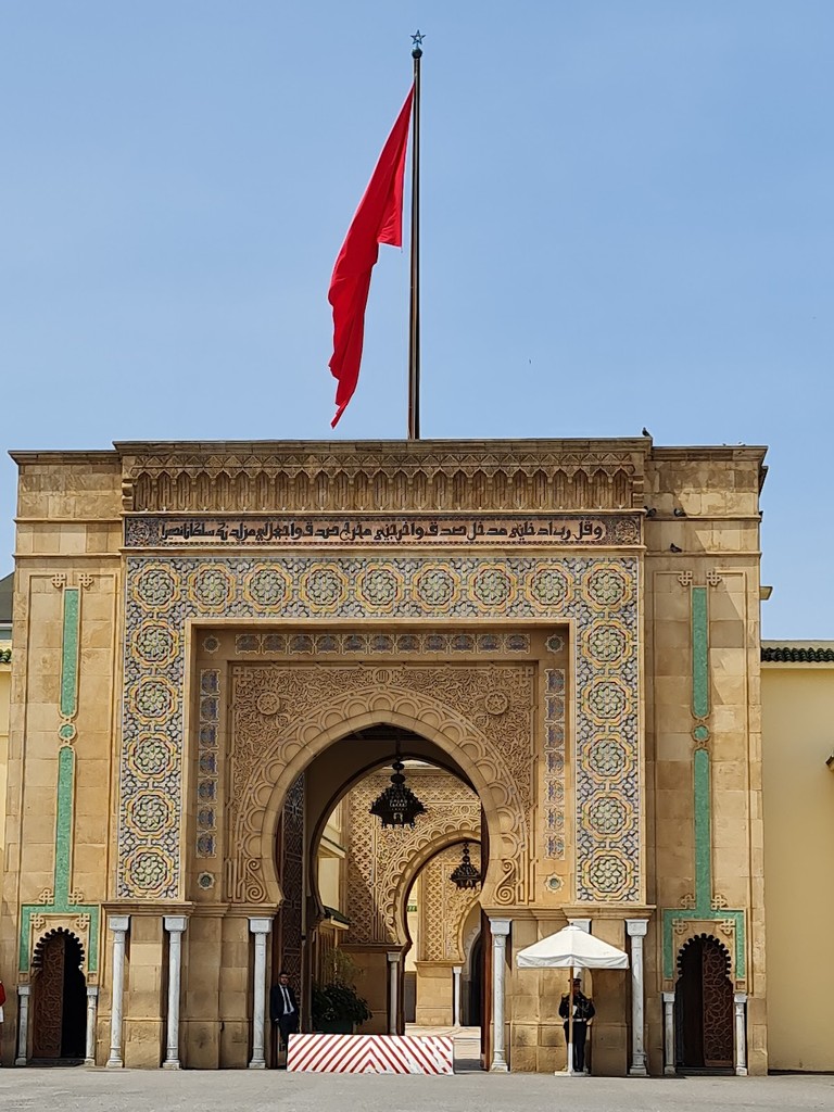 Royal Palace of Rabat (exterior view) (Source: Google Maps)