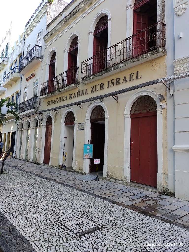 Kahal Zur Israel Synagogue (Source: Google Maps)