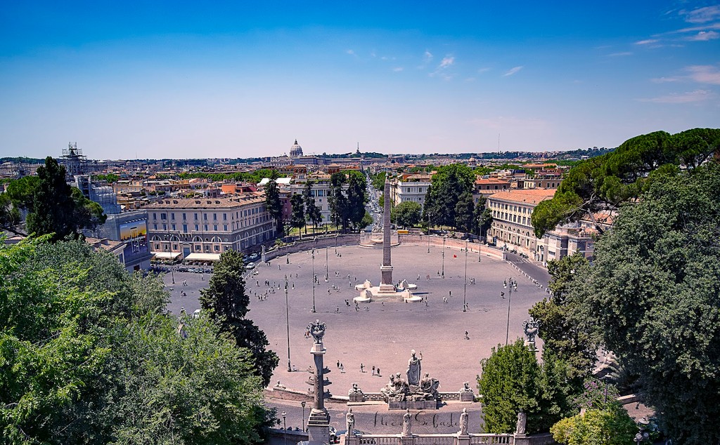 Pincio Terrace (Source: Google Maps)