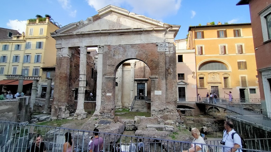 Via del Portico d'Ottavia (Source: Google Maps)