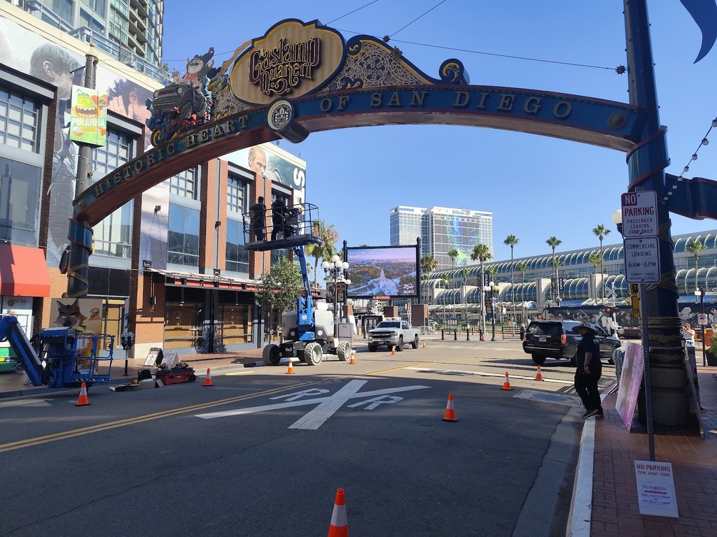 The Gaslamp Quarter Archway (Source: Google Maps)