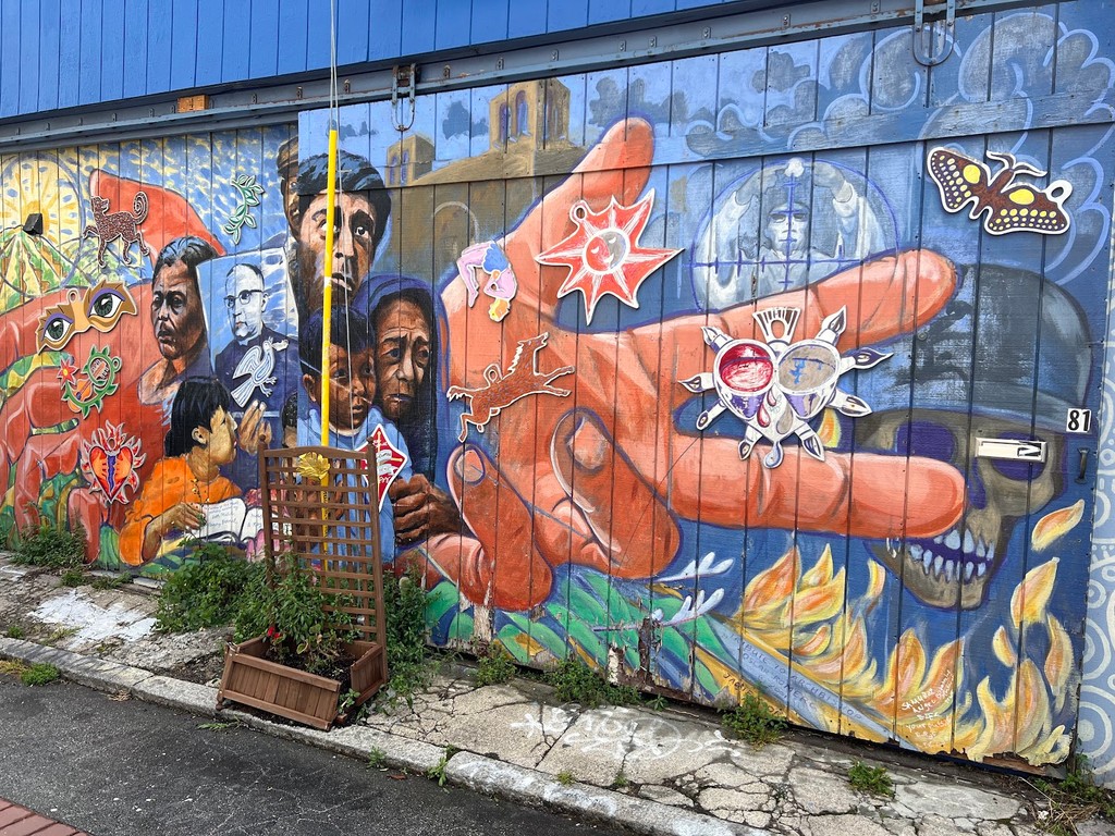 Balmy Alley Murals (Source: Google Maps)