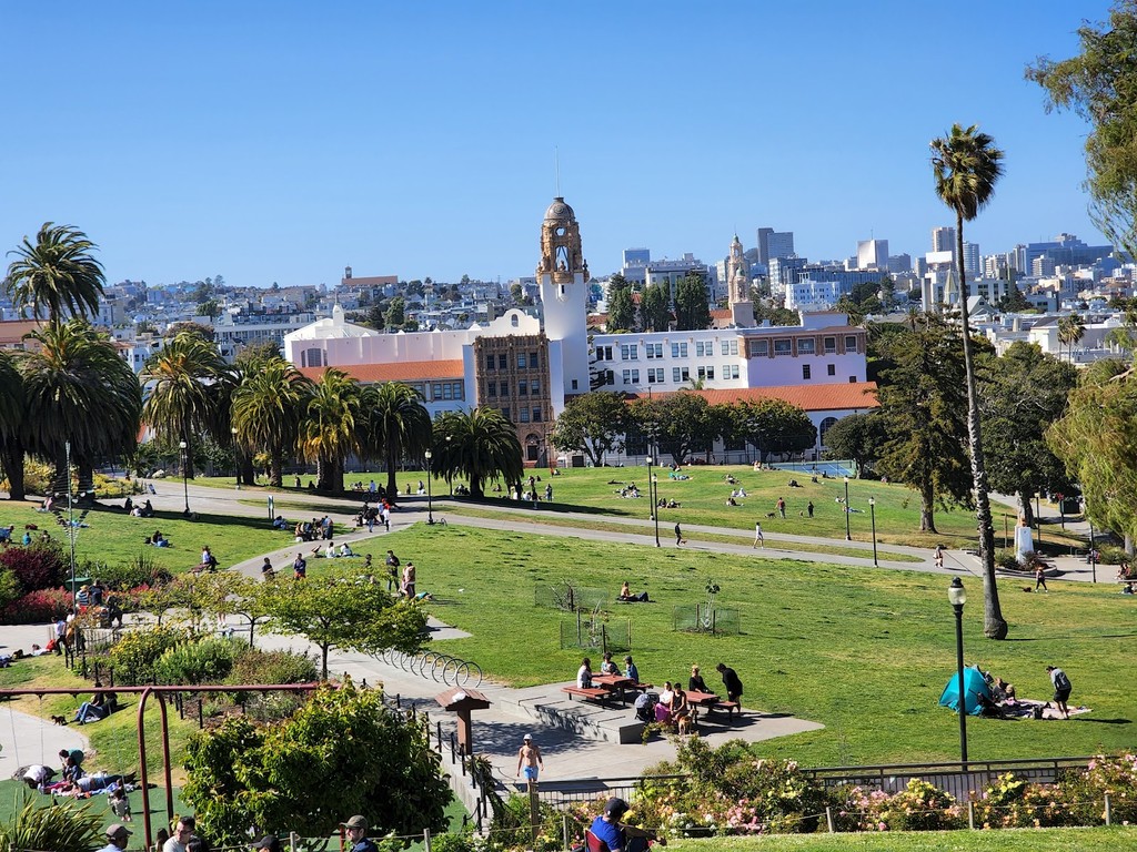 Mission Dolores Park (Source: Google Maps)