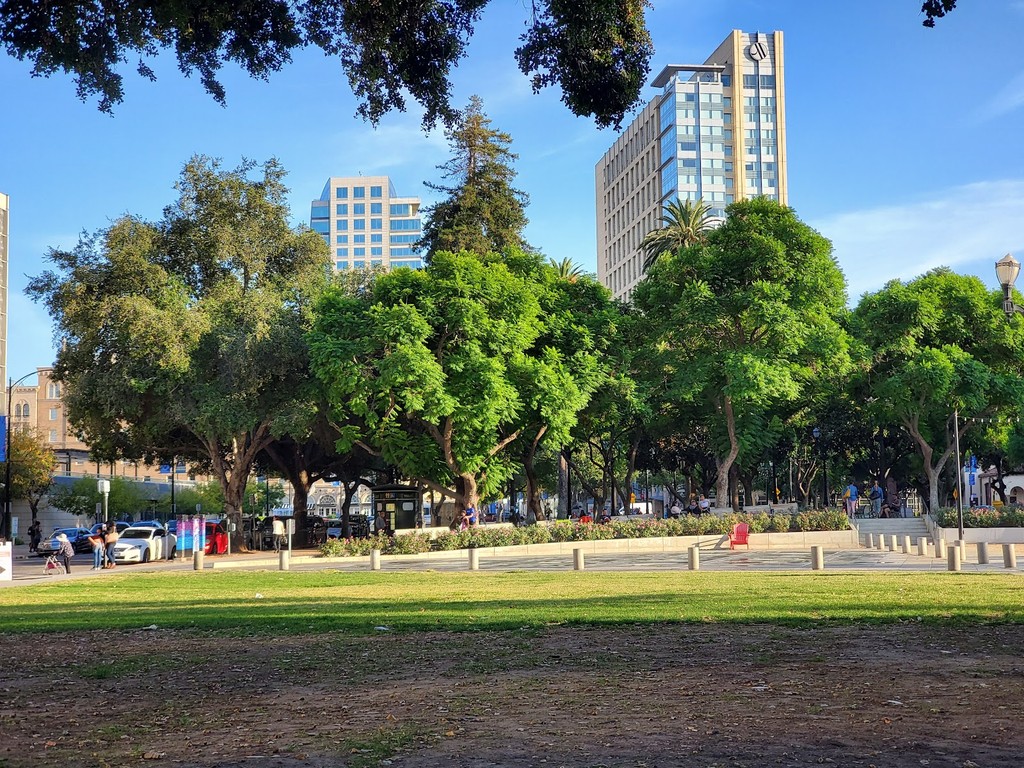 Plaza de César Chávez (Source: Google Maps)