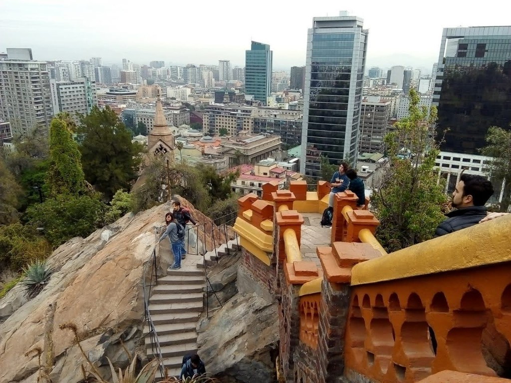 Cerro Santa Lucía (Source: Google Maps)