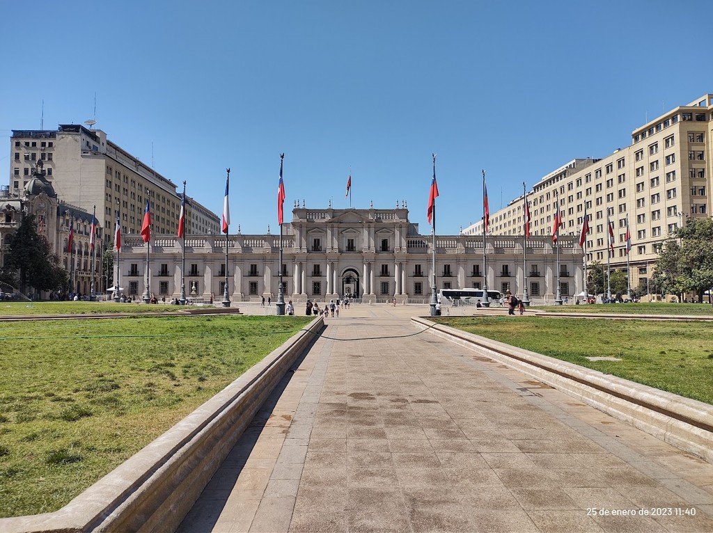 La Moneda Palace (Source: Google Maps)