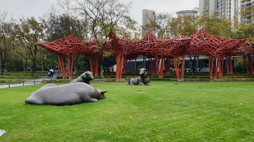 Jing'an Sculpture Park (Source: Google Maps)