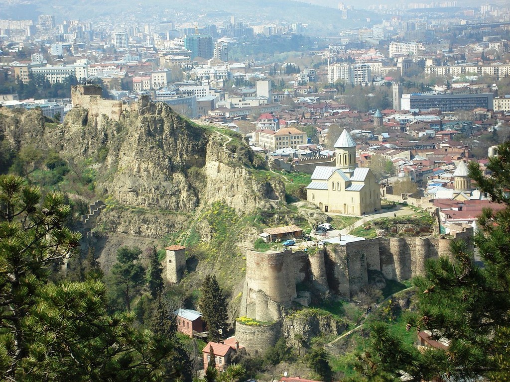 Narikala Fortress (Source: Google Maps)