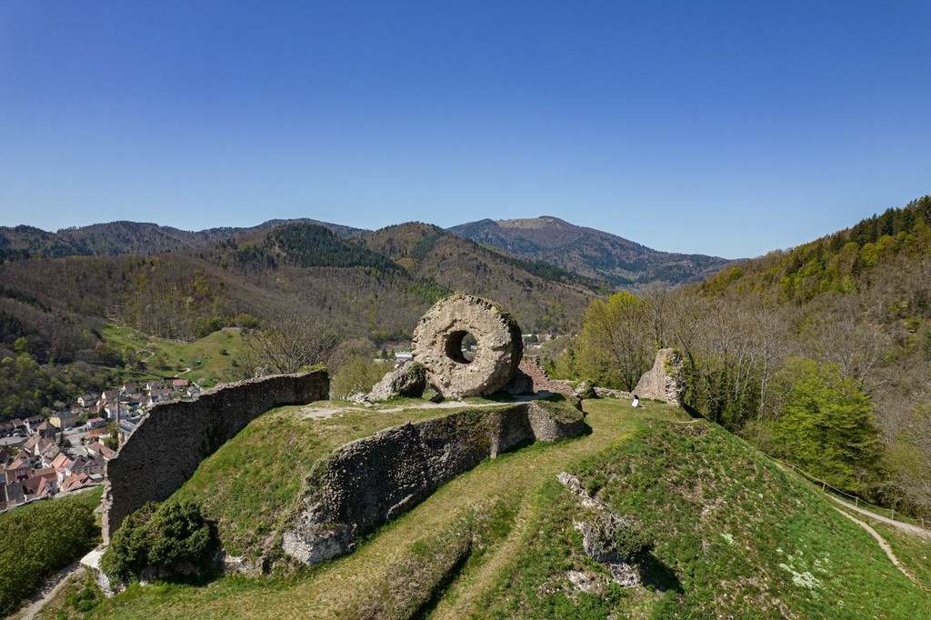 Engelbourg Castle Ruins (Source: Google Maps)
