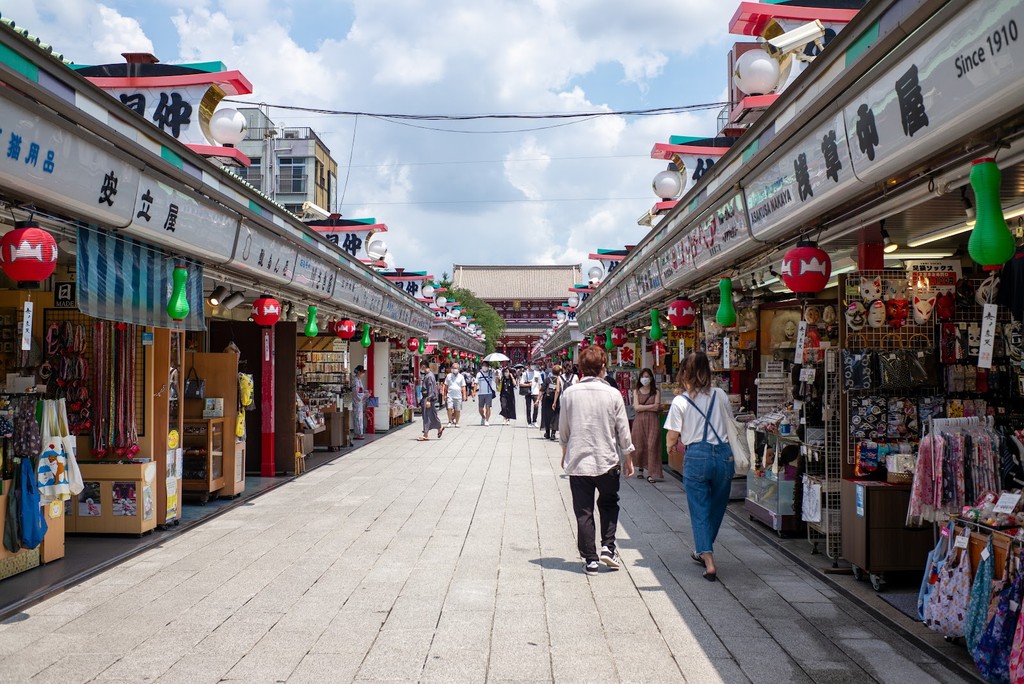 Nakamise Shopping Street (Source: Google Maps)
