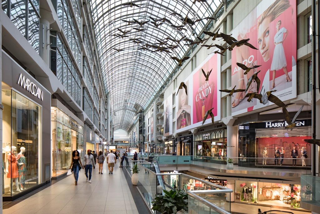 Eaton Centre (Exterior) (Source: Google Maps)