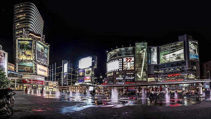 Yonge-Dundas Square (Source: Google Maps)