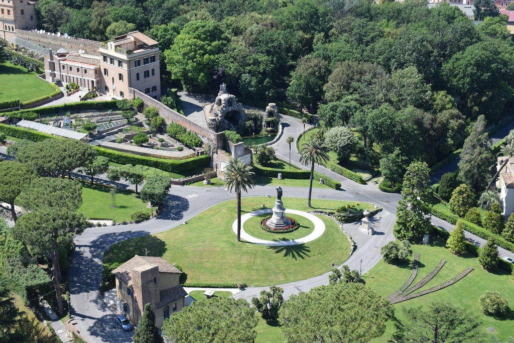 Vatican Gardens (Source: Google Maps)