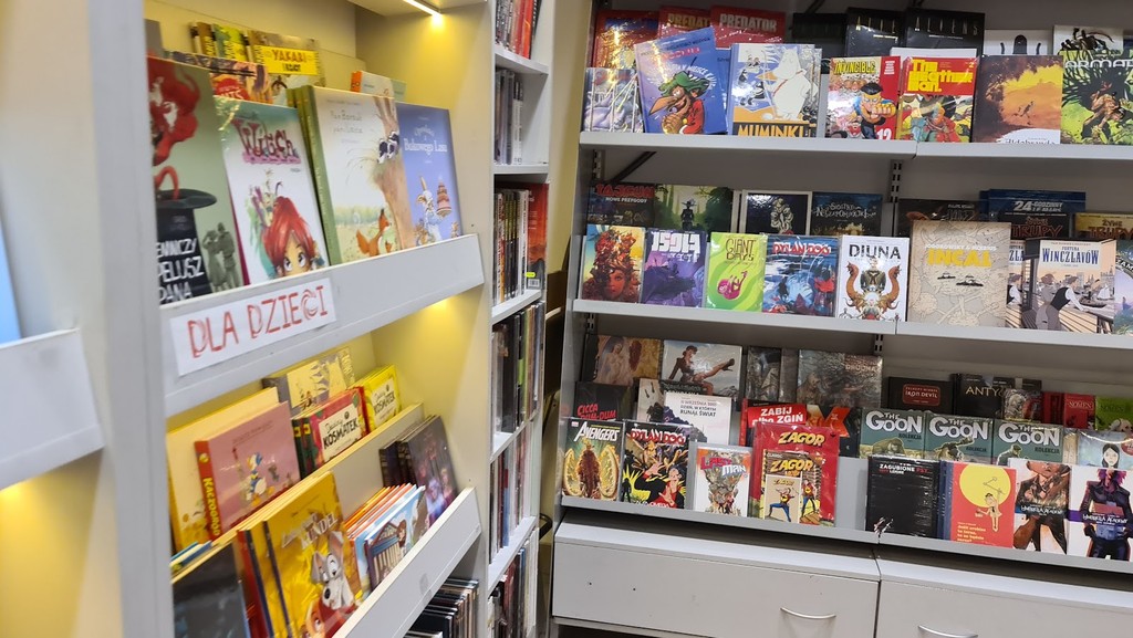 Manga Store "Komikslandia" (Source: Google Maps)